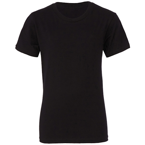 Bella + Canvas Barn/Barn Jersey Kortärmad T-shirt S Svart Black S