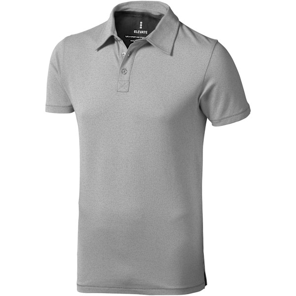 Elevate Mens Markham Kortärmad Polo XS Grå Melange Grey Melange XS