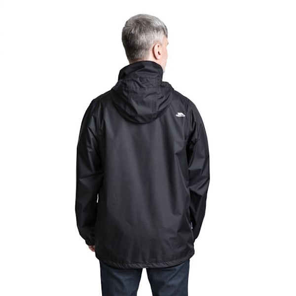 Trespass Mens Fraser II Vattentät Jacka XXS Svart Black XXS