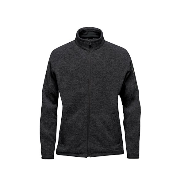 Stormtech Dam/Kvinnor Avalanche Pure Earth Full Zip Fleece Ja Black Heather L
