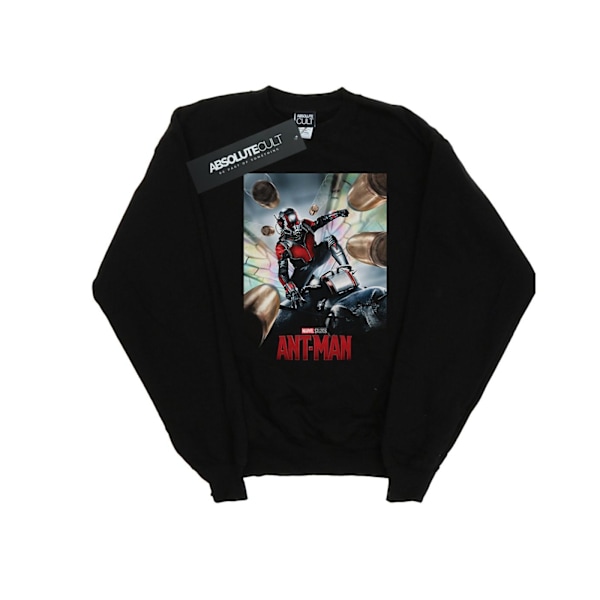 Marvel Studios Pojkar Ant-Man Poster Sweatshirt 7-8 År Svart Black 7-8 Years