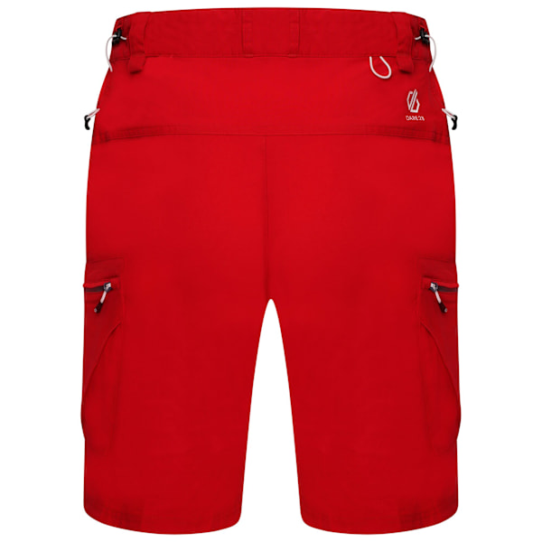 Dare 2B Tuned In II Multi Pocket Vandringsshorts för Män 42in Dange Danger Red 42in