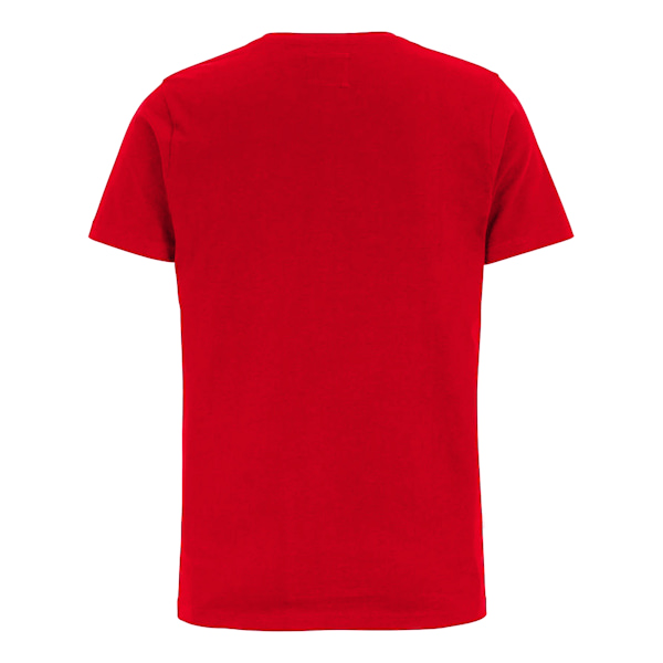 Cottover Herr Rund Hals Slim T-Shirt L Röd Red L