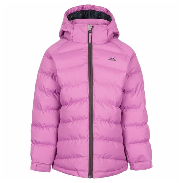 Trespass Barn Flickor Amira Casual Jacka 5/6 År Deep Pink Deep Pink 5/6 Years