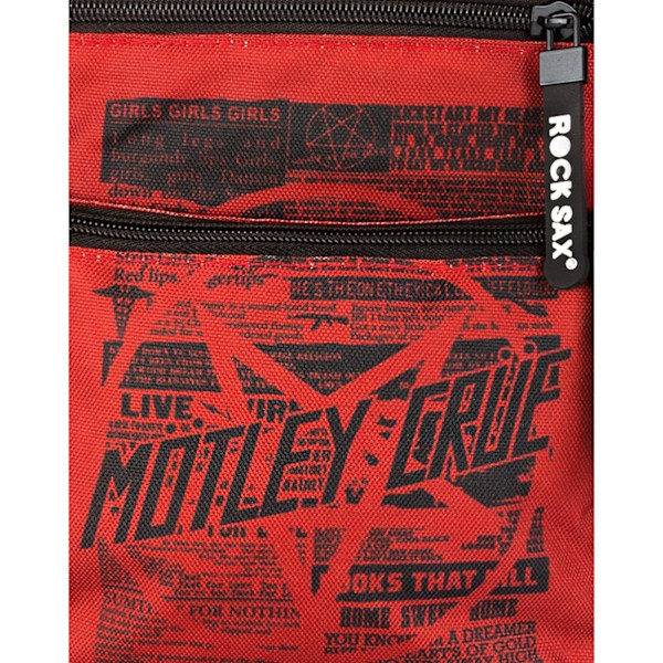 Rock Sax Girls Live Motley Crew Väska Röd Red One Size