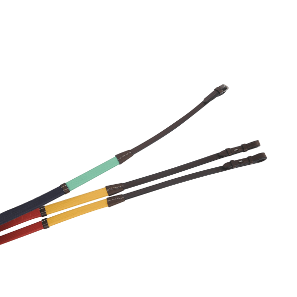 Kincade Regnbågstyglar med krokdubbar 54 tum Brun/ Multi Brown/Multi 54 inches