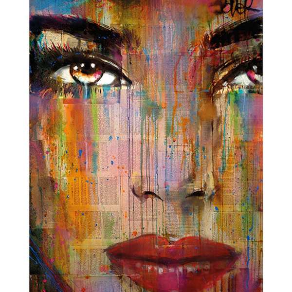 Loui Jover Nära och fjärran affisch 50 cm x 40 cm flerfärgad Multicoloured 50cm x 40cm