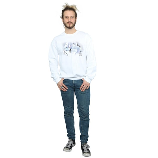 Disney Herr Bambi Snow Sweatshirt XL Vit White XL