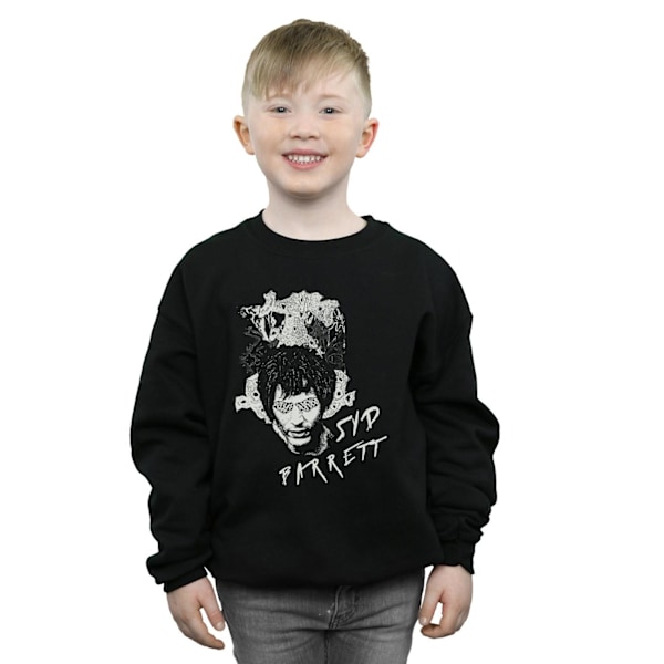 Syd Barrett Boys Psychadelic Eyes Sweatshirt 5-6 år Svart Black 5-6 Years