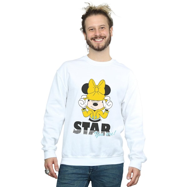 Disney Herr Mickey Mouse Star You Are Sweatshirt 5XL Vit White 5XL
