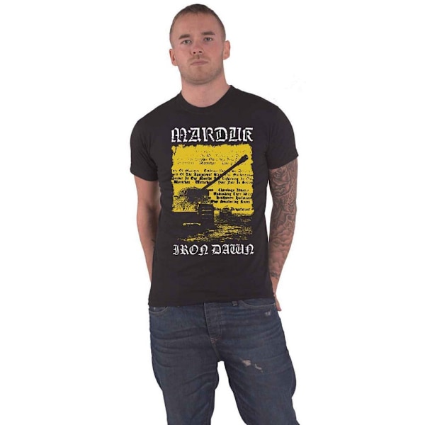 Marduk Unisex Vuxen Iron Dawn Ryggtryck T-shirt XL Svart Black XL
