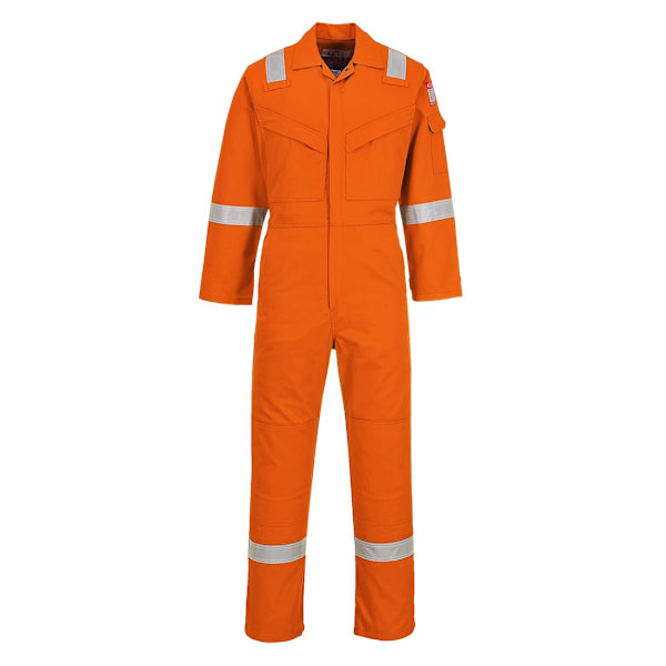 Portwest Unisex Vuxen Flamresistent Antistatisk Overall 4XL Orange 4XL