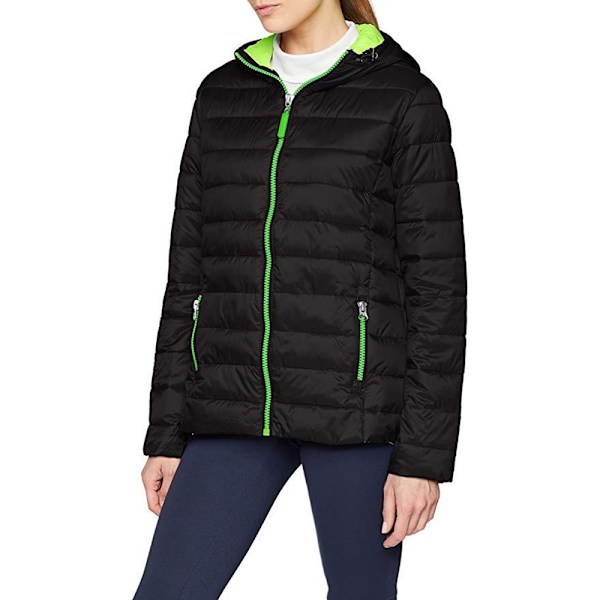 Result Urban Dam/Kvinnors Snowbird Huvjacka XS Svart/Lime Black/Lime Green XS