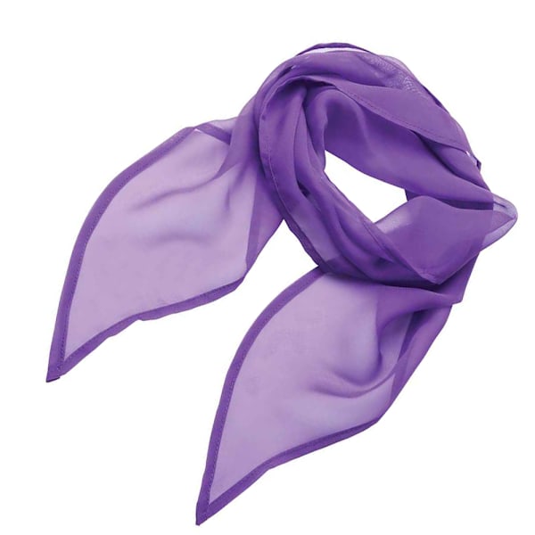 Premier Unisex Vuxen Färger Chiffong Scarf En Storlek Rich Violet Rich Violet One Size