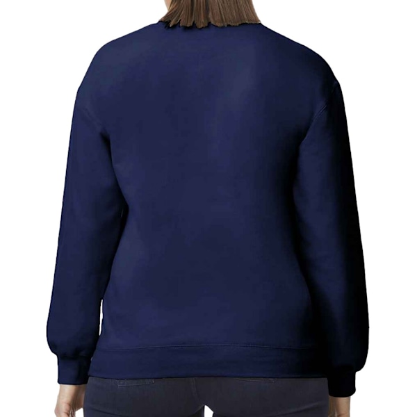Gildan Unisex Adult Softstyle Fleece Midweight Sweatshirt 4XL N Navy 4XL