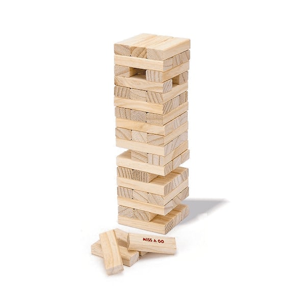 Toyrific Stapelbara block i en storlek naturliga Natural One Size