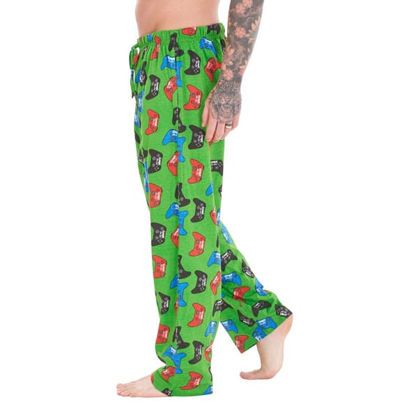 Keanu Loungebyxor för män Game For Life (2-pack) M Grön/Grå Green/Grey M