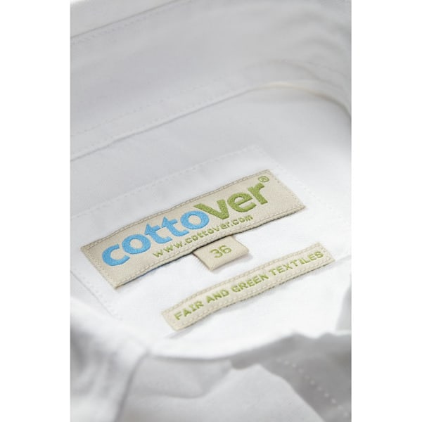 Cottover Herr Oxford Slim Formell Skjorta XXL Vit White XXL