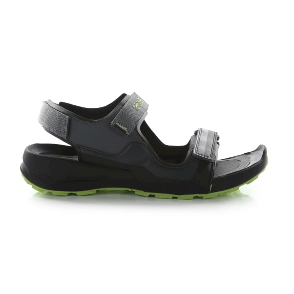 Regatta Mens Samaris Sandals 10 UK Black/Lime Black/Lime 10 UK