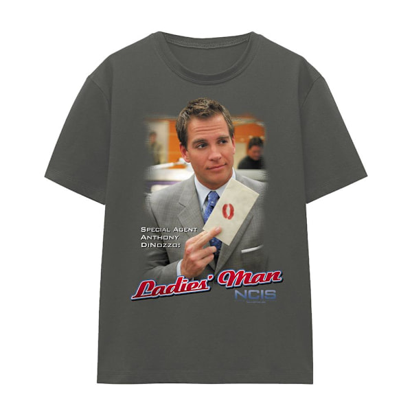 NCIS Unisex Vuxen Ladies Man T-Shirt XL Kolgrå Charcoal XL