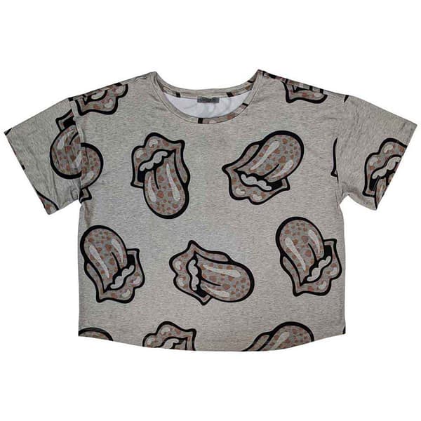 The Rolling Stones Dam/Dam Hjärtlogopyjamas Set S Grå Grey S