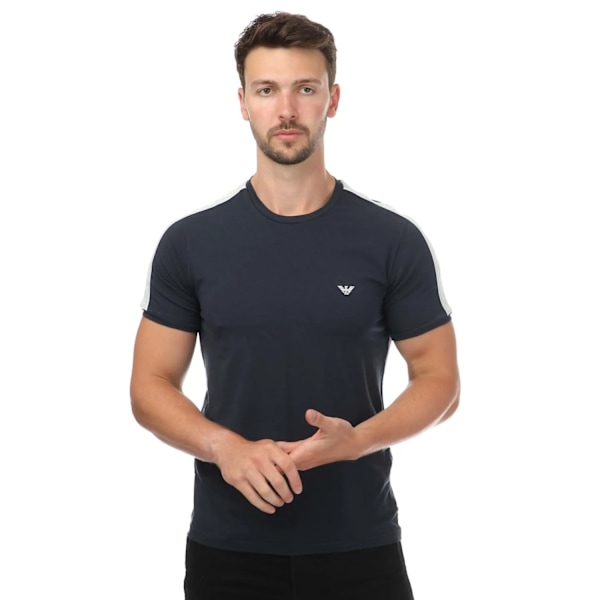 Emporio Armani Lounge T-shirt för män S Navy Navy S