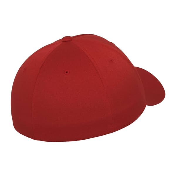 Flexfit 5-panels baseballkeps S-M Röd Red S-M