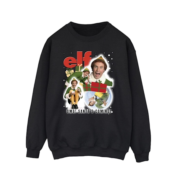 Elf Herr Buddy Collage Sweatshirt 4XL Svart Black 4XL