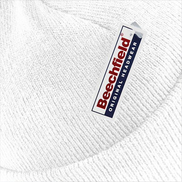 Beechfield Unisex Enfärgad Vintermössa / Huvudbonad (Perfekt för White One Size