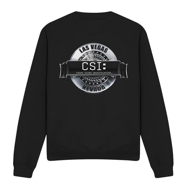 CSI Unisex Vuxen Renderad Logotyp Tröja M Svart Black M