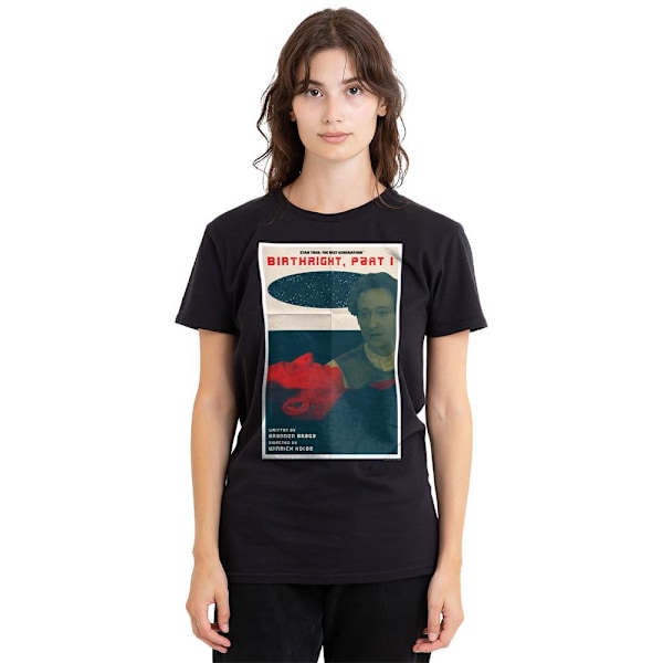 Star Trek Unisex Vuxen The Next Generation Säsong 6 Avsnitt 16 Black M