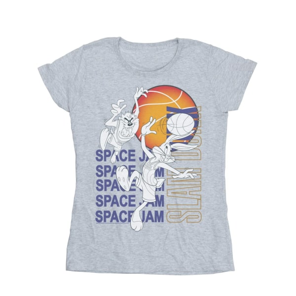 Space Jam: A New Legacy Womens/Ladies Slam Dunk Alt Cotton T-Sh Sports Grey S