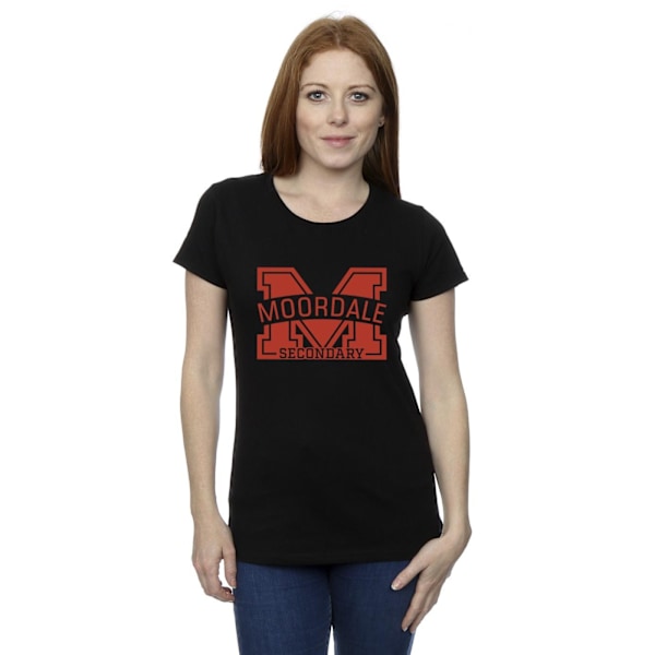 Netflix Dam/Kvinnor Sex Education Moordale Bomull T-shirt L B Black L