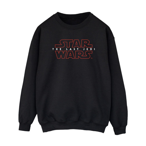 Star Wars: The Last Jedi Logo Sweatshirt för män XXL Svart Black XXL