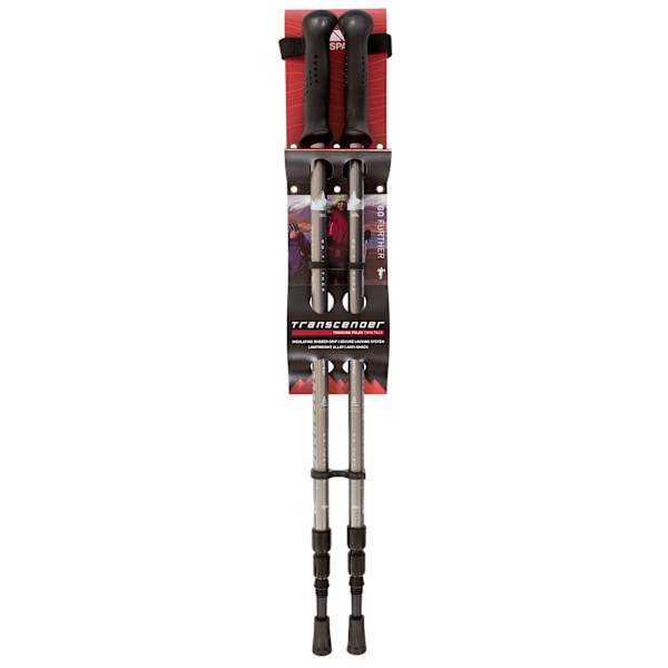 Trespass Transduo 2-delad vandringsstavuppsättning One Size Graphite Graphite One Size