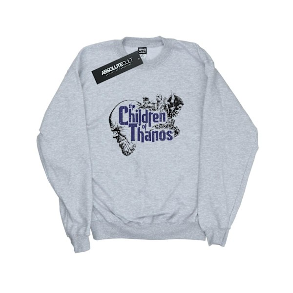 Marvel Mens Avengers Infinity War Children Of Thanos Sweatshirt Sports Grey 3XL