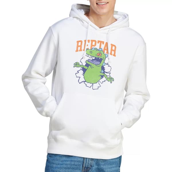 Rugrats Herrtröja Rip Reptar Hoodie S Vit White S