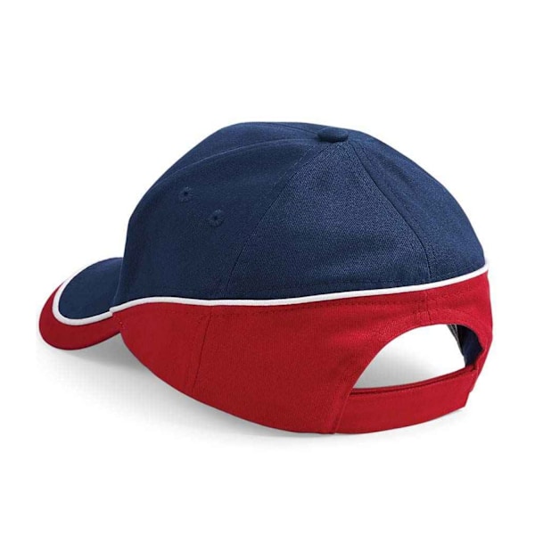 Beechfield Teamwear Competition Cap One Size French Navy/Classi French Navy/Classic Red/White One Size