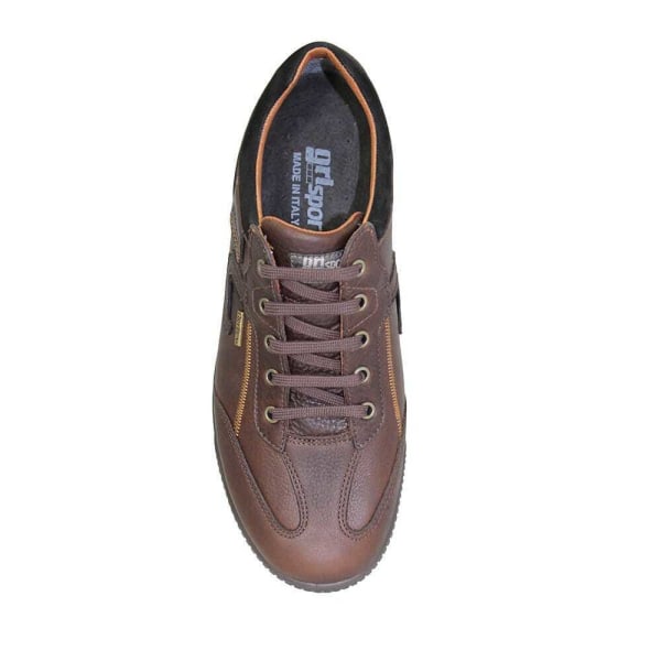 Grisport Mens Arran Läder Walking Shoes 10,5 UK Brown Brown 10.5 UK