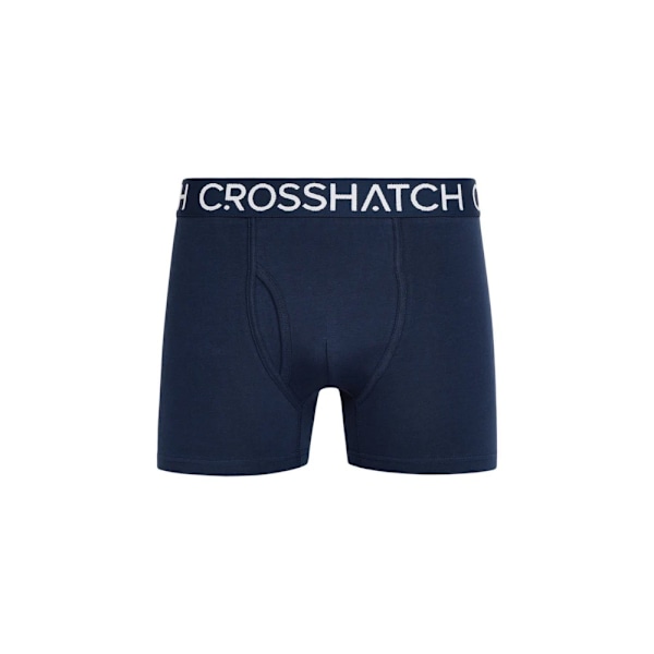 Crosshatch Lynol Boxershorts för män (3-pack) M Röd Red M