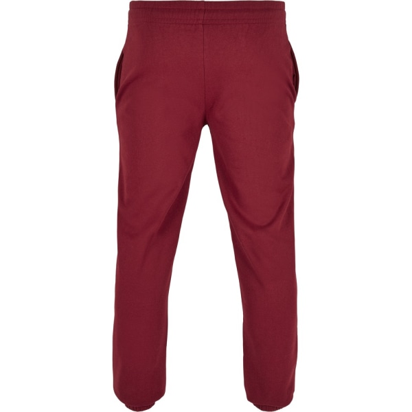 Bygg ditt varumärke Unisex Vuxen Basic joggingbottnar L Burgundy Burgundy L