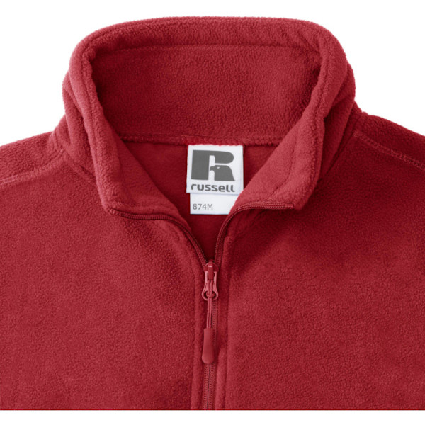 Russell Herr 1/4 Zip Outdoor Fleece Top 2XL Klassisk Röd Classic Red 2XL
