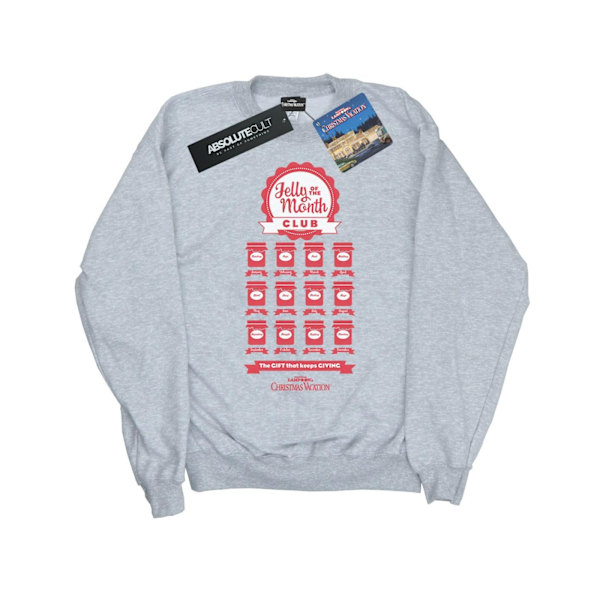 National Lampoon's Christmas Vacation Girls Jelly Club Sweatshirt Sports Grey 9-11 Years