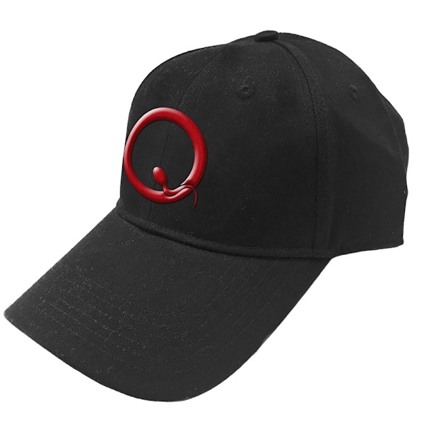 Queens Of The Stone Age Unisex Vuxen Q Logotyp Basebollkeps En Storlek Svart/Röd Black/Red One Size