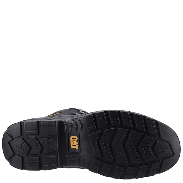 Caterpillar Mens Striver Mid S3 Läder Säkerhetskängor 7 UK Svart Black 7 UK