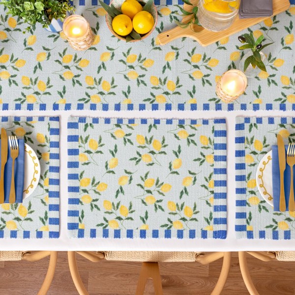 Furn Citron Table Runner 180cm x 35cm Blå Blue 180cm x 35cm