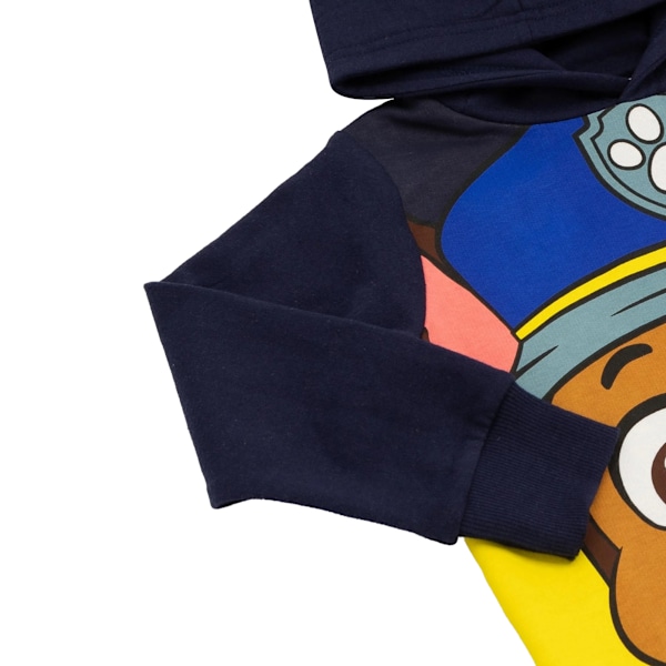 Paw Patrol Barn Hoodie med 3D-öron för barn/barn, Chase, 4-5 år, marinblå Navy 4-5 Years