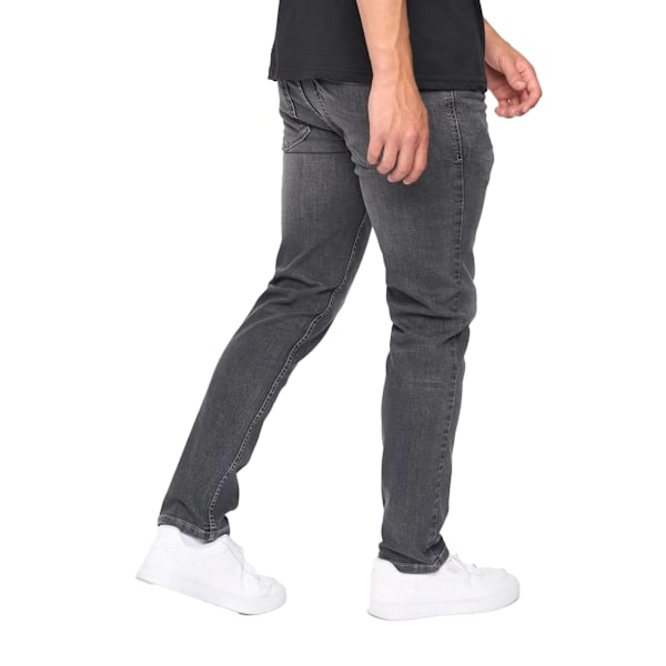 Bewley & Ritch Herr Abingdon Mellantvätt Slim Jeans 34R Grå Grey 34R