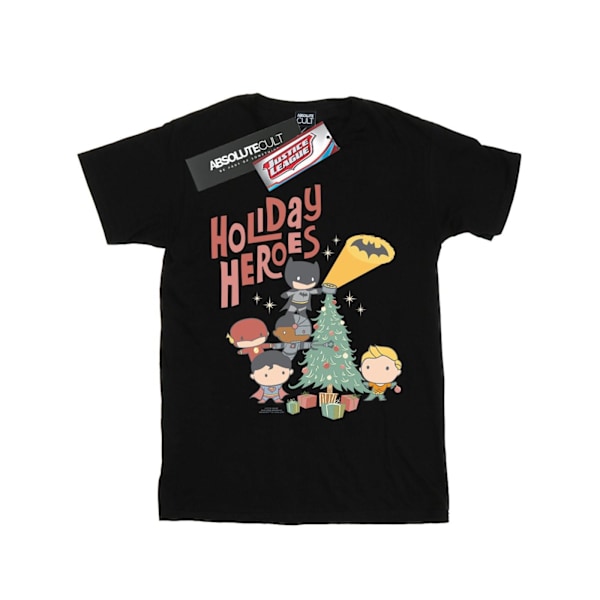 DC Comics Justice League Holiday Heroes T-shirt 5XL Svart Black 5XL