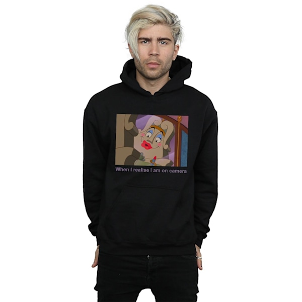 Disney Herrar Skönheten och Odjuret Madame De La Grande Bouche Hoodie Black XL